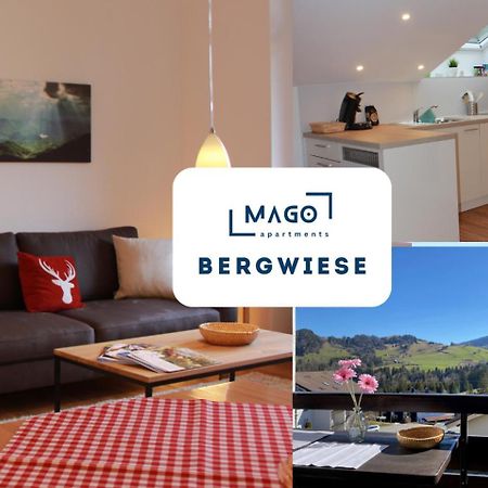 Bergwiese Mit Oberstaufen Plus Karte 외부 사진