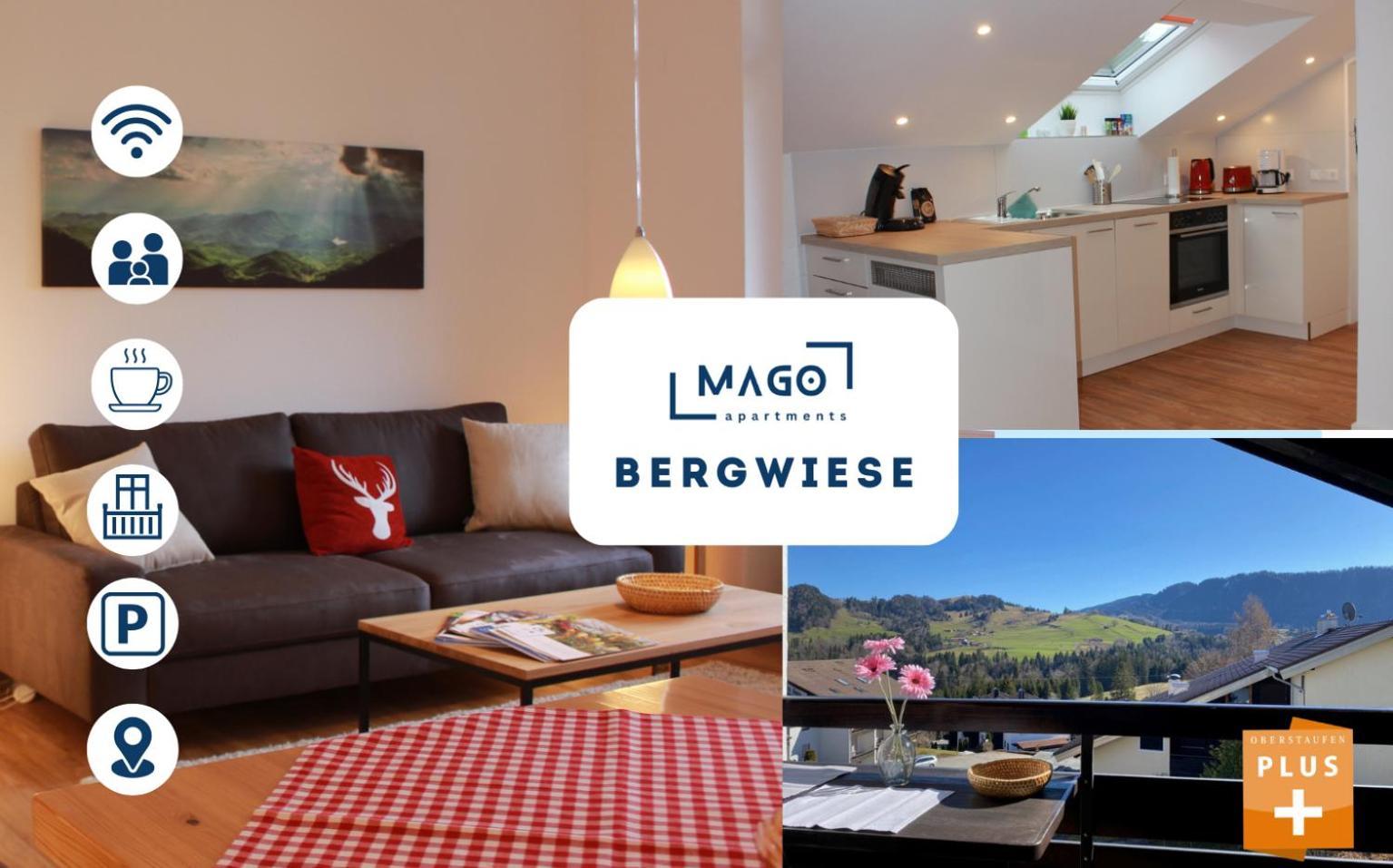 Bergwiese Mit Oberstaufen Plus Karte 외부 사진
